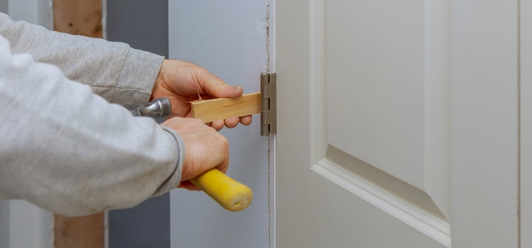 fiberglass entry door repair in Aptos