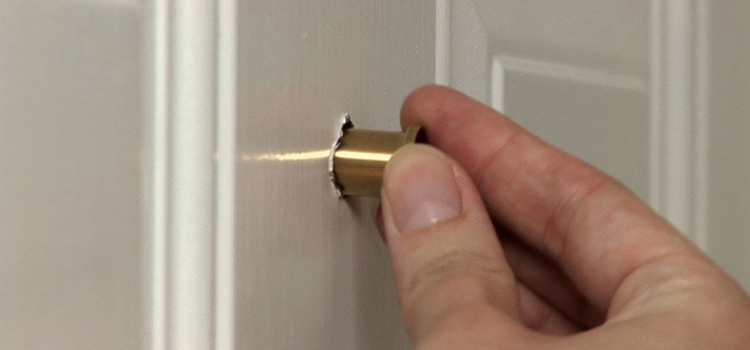 peephole door repair in Aptos